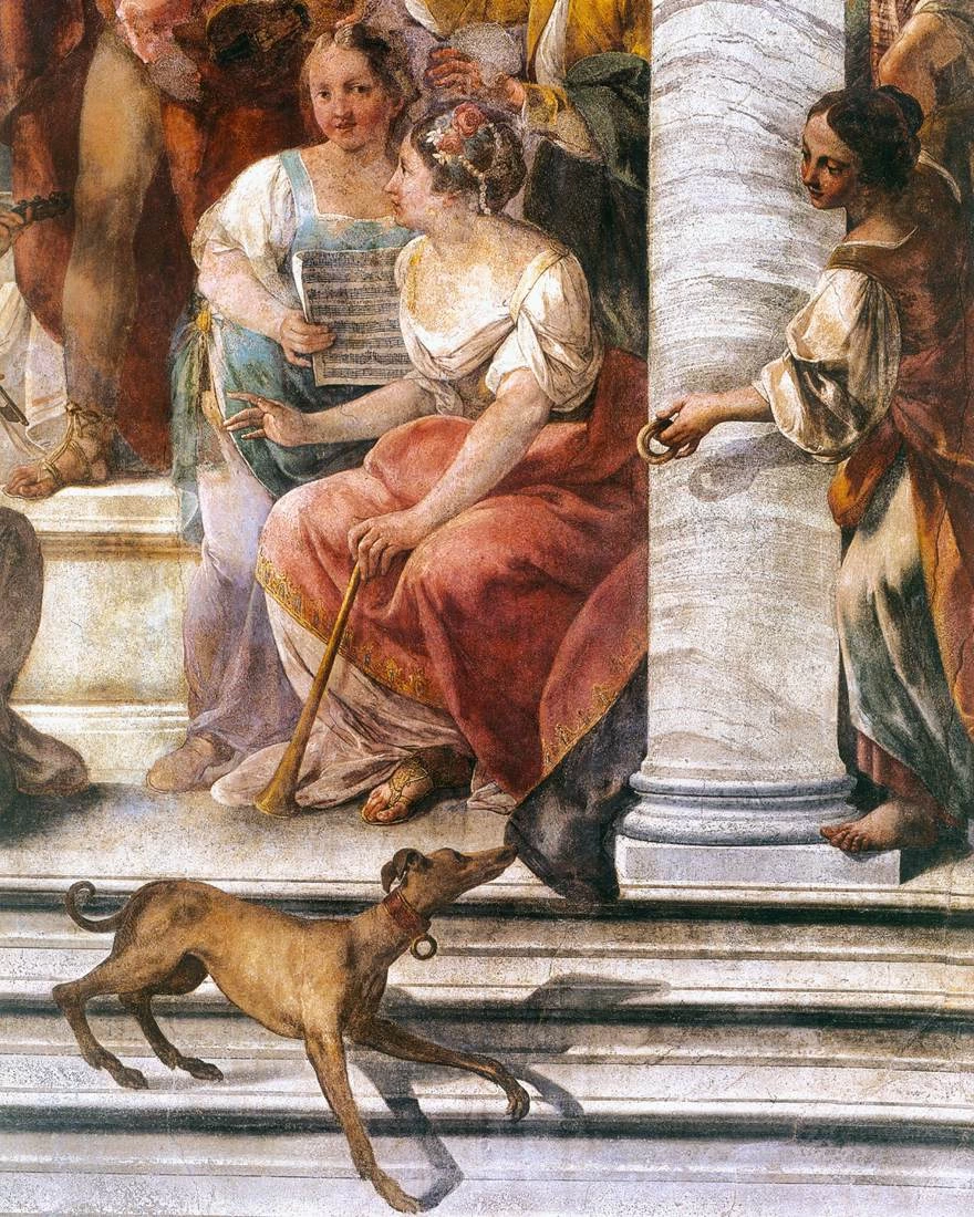 Apollo dirige l'Orchestra di Putte - Santa Maria dei derelitti, Ospedaletto, Venezia, dettaglio